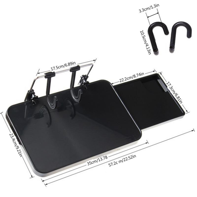 Universal Foldable Car Table with Drawer by HitMyNeed
