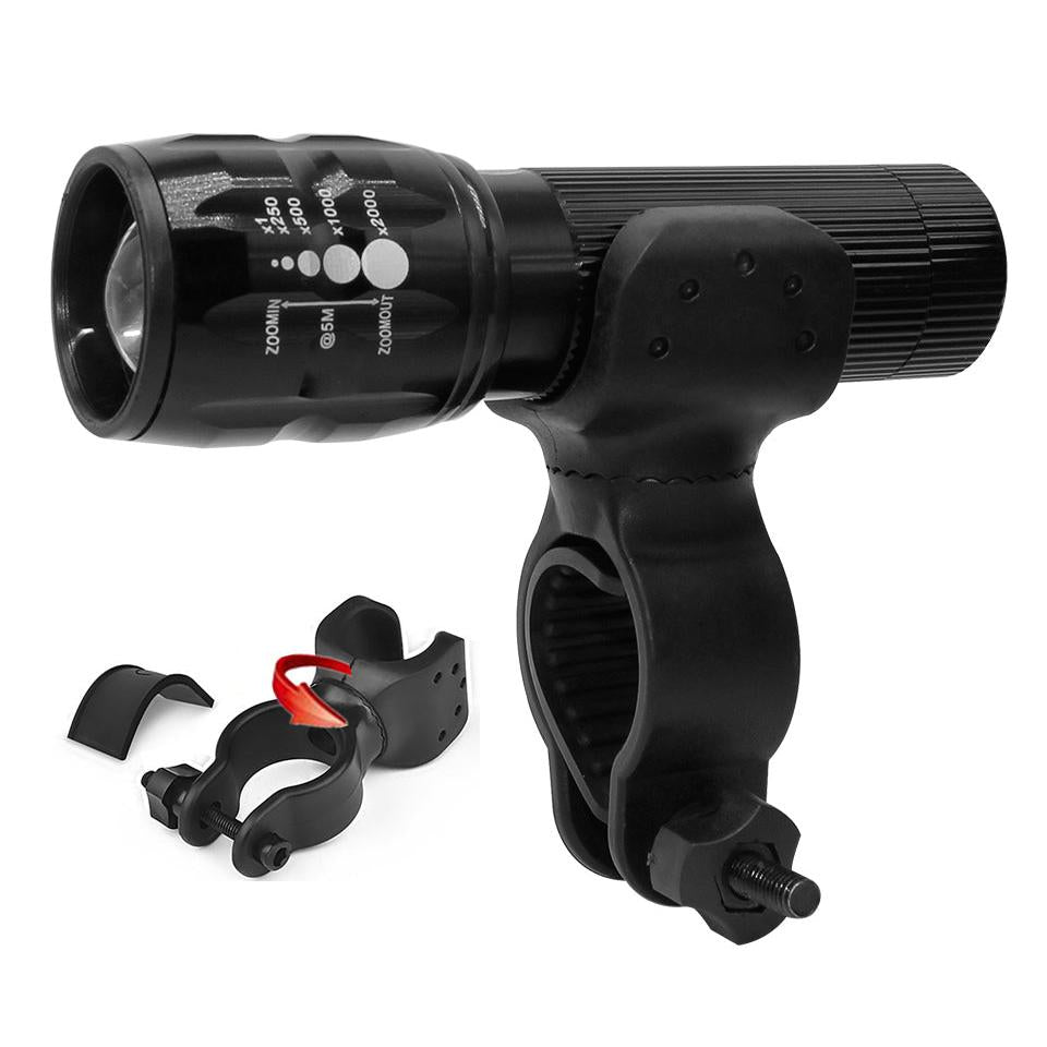 Universal Front Bicycle Light with Zoom Beam by HitMyNeed