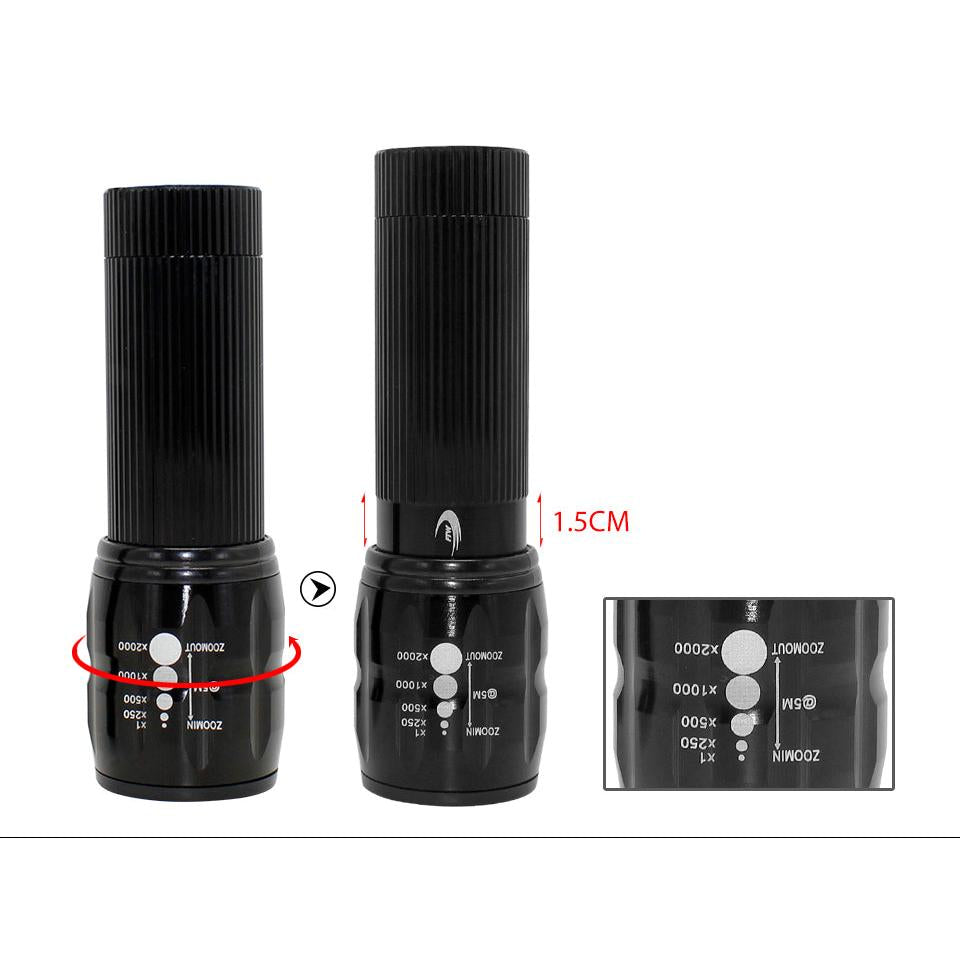 Universal Front Bicycle Light with Zoom Beam by HitMyNeed