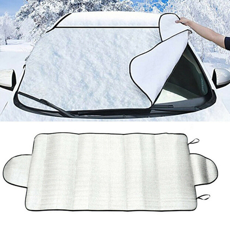 Universal Front Windshield Sun & Snow Cover by HitMyNeed