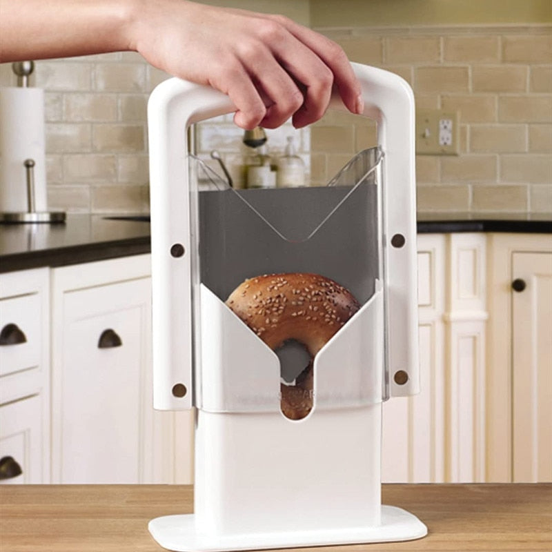 Universal Guillotine Bagel Cutter Slicer by HitMyNeed