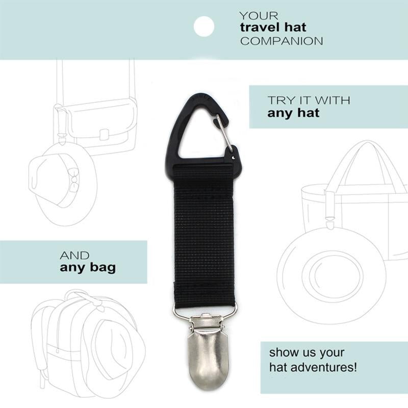 Universal Hanging Travel Hat Clip by HitMyNeed