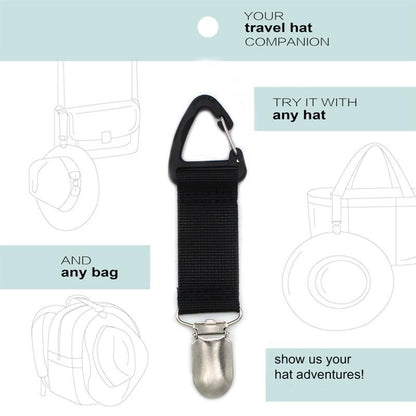 Universal Hanging Travel Hat Clip by HitMyNeed