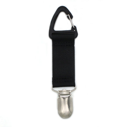 Universal Hanging Travel Hat Clip black by HitMyNeed