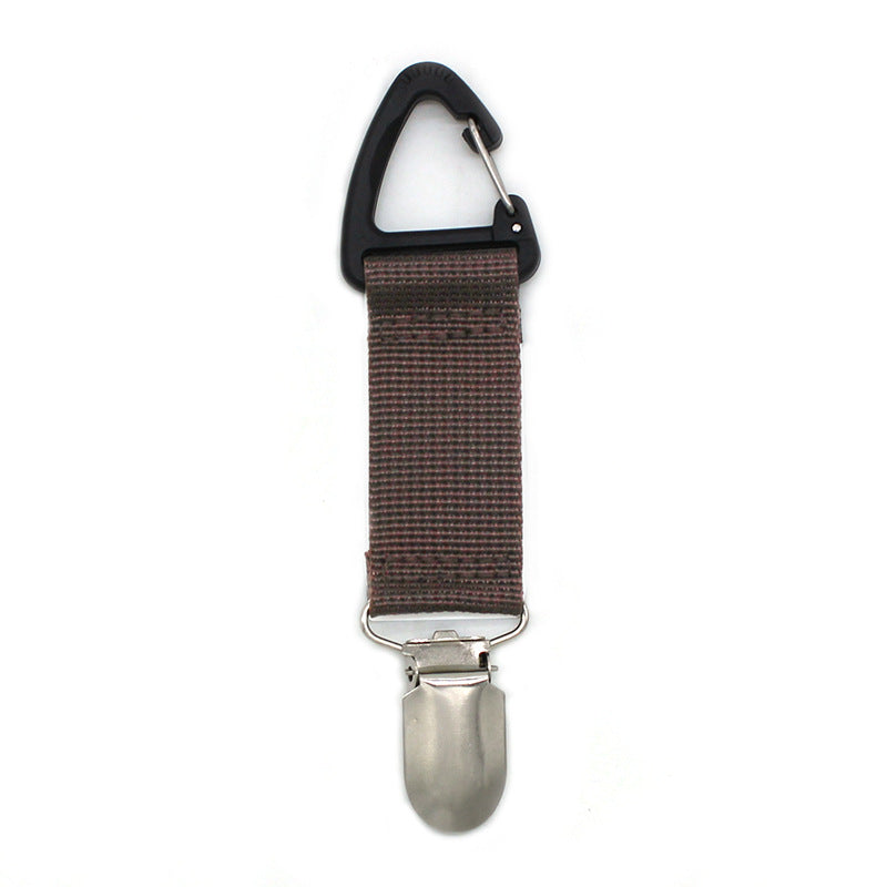 Universal Hanging Travel Hat Clip coffee by HitMyNeed