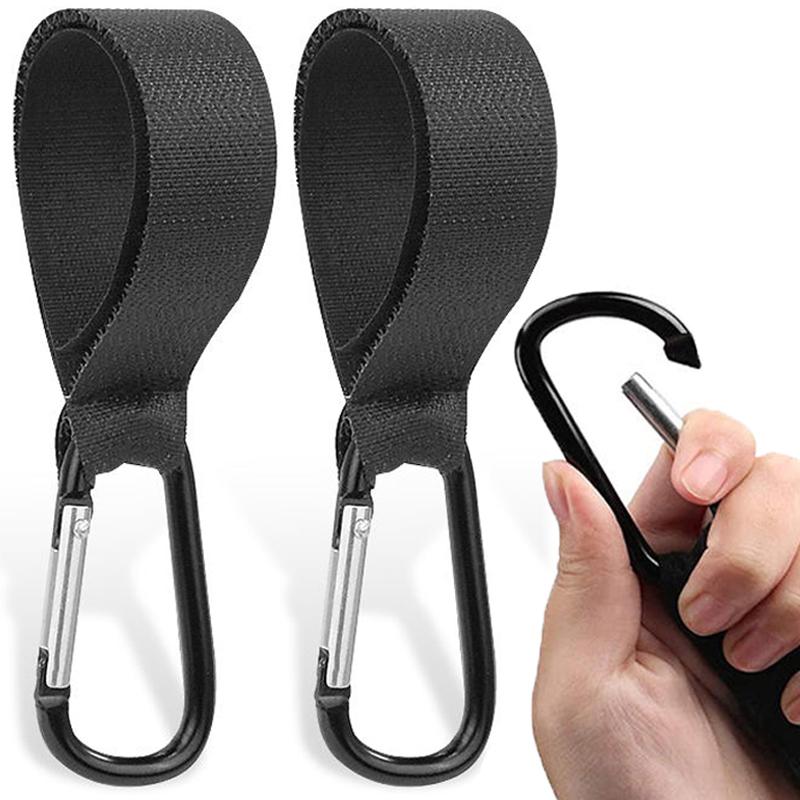 Universal Heavy Duty Stroller Hooks (Set of 2) by HitMyNeed