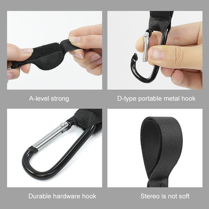 Universal Heavy Duty Stroller Hooks (Set of 2) by HitMyNeed
