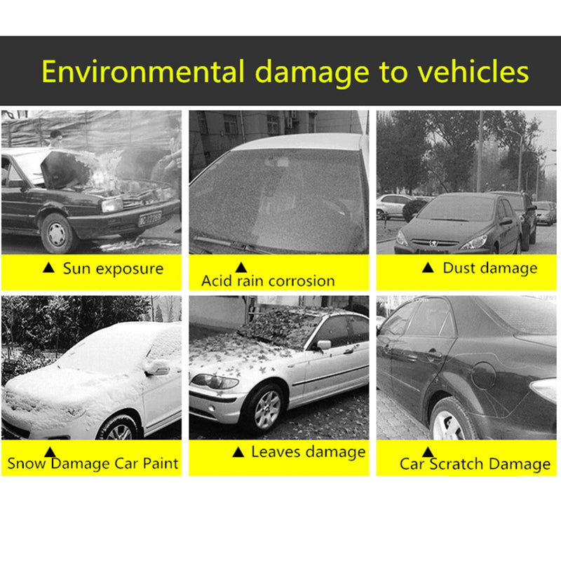 Universal Indoor Outdoor Car Cover for Sedan & SUV s-4-15x1-70x1-50m by HitMyNeed