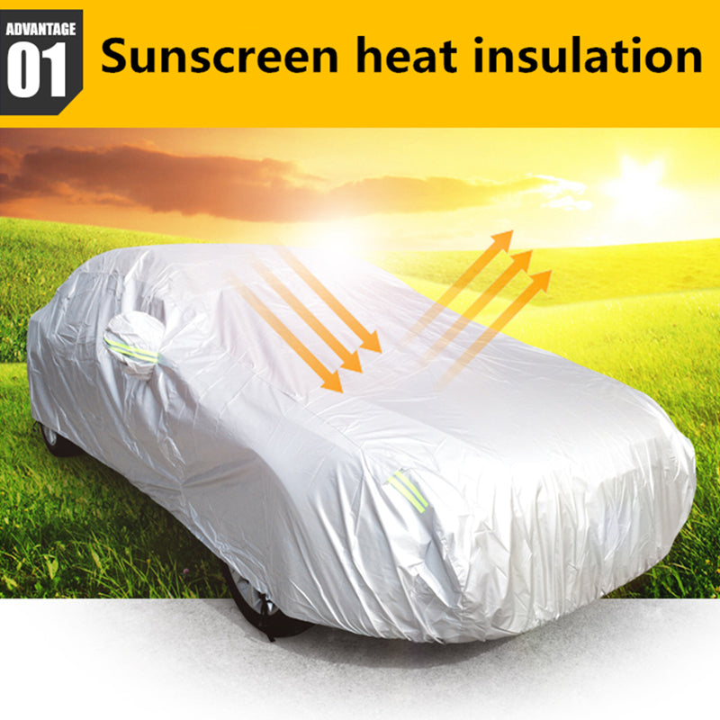 Universal Indoor Outdoor Car Cover for Sedan & SUV xl-4-9x1-8x1-50m by HitMyNeed