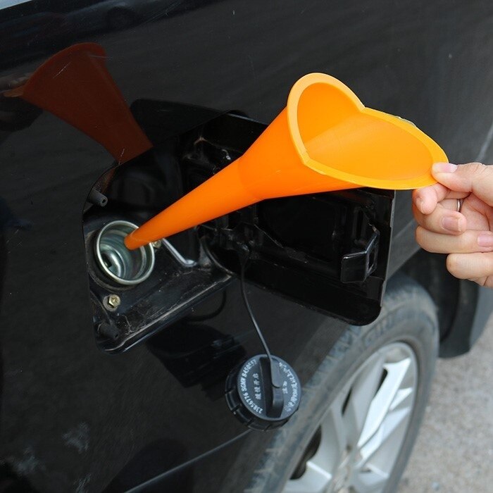 Universal Long Gas Tank Funnel for Vehicles by HitMyNeed