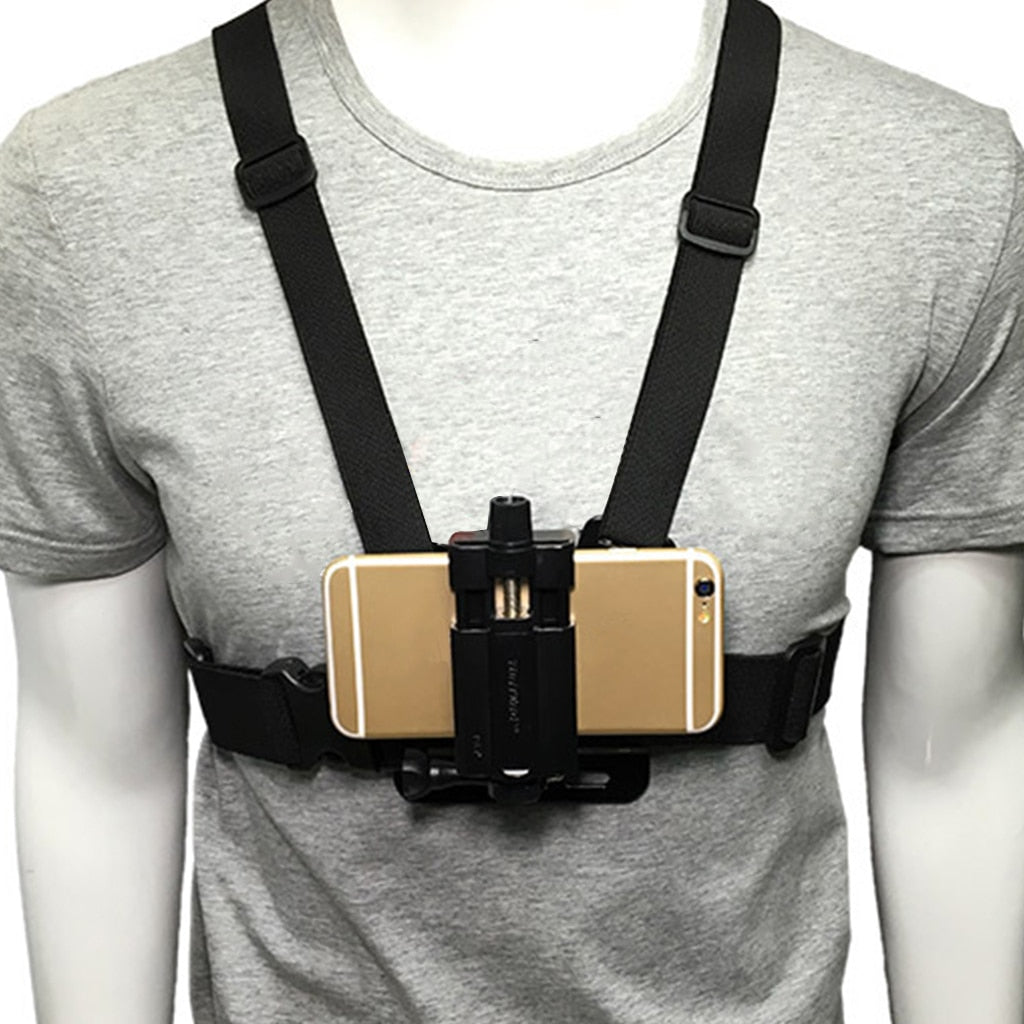Universal Mobile Chest Mount Harness Holder by HitMyNeed