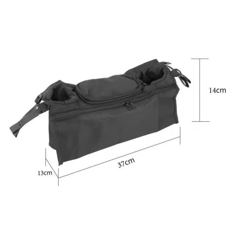 Universal Multi-Compartment Stroller Organizer Pouch by HitMyNeed