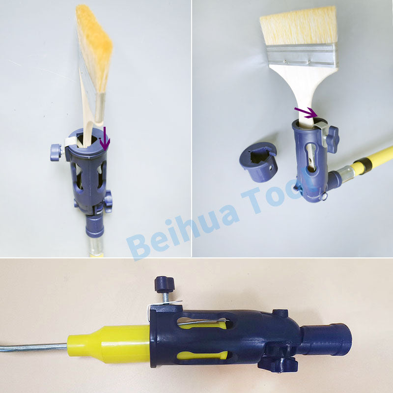 Universal Paint Brush Extender Head (No Pole) by HitMyNeed