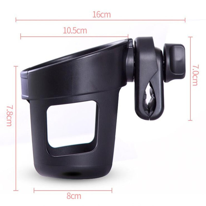Universal Plastic Stroller Cup Holder by HitMyNeed