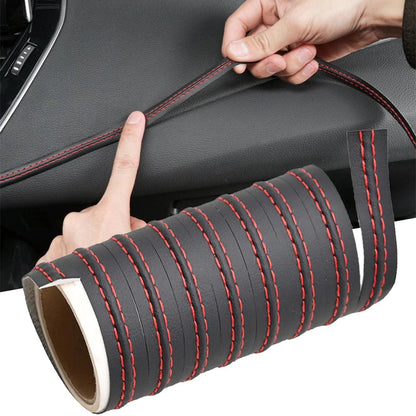 Universal PU Leather Car Interior Braid Trim Strip by HitMyNeed