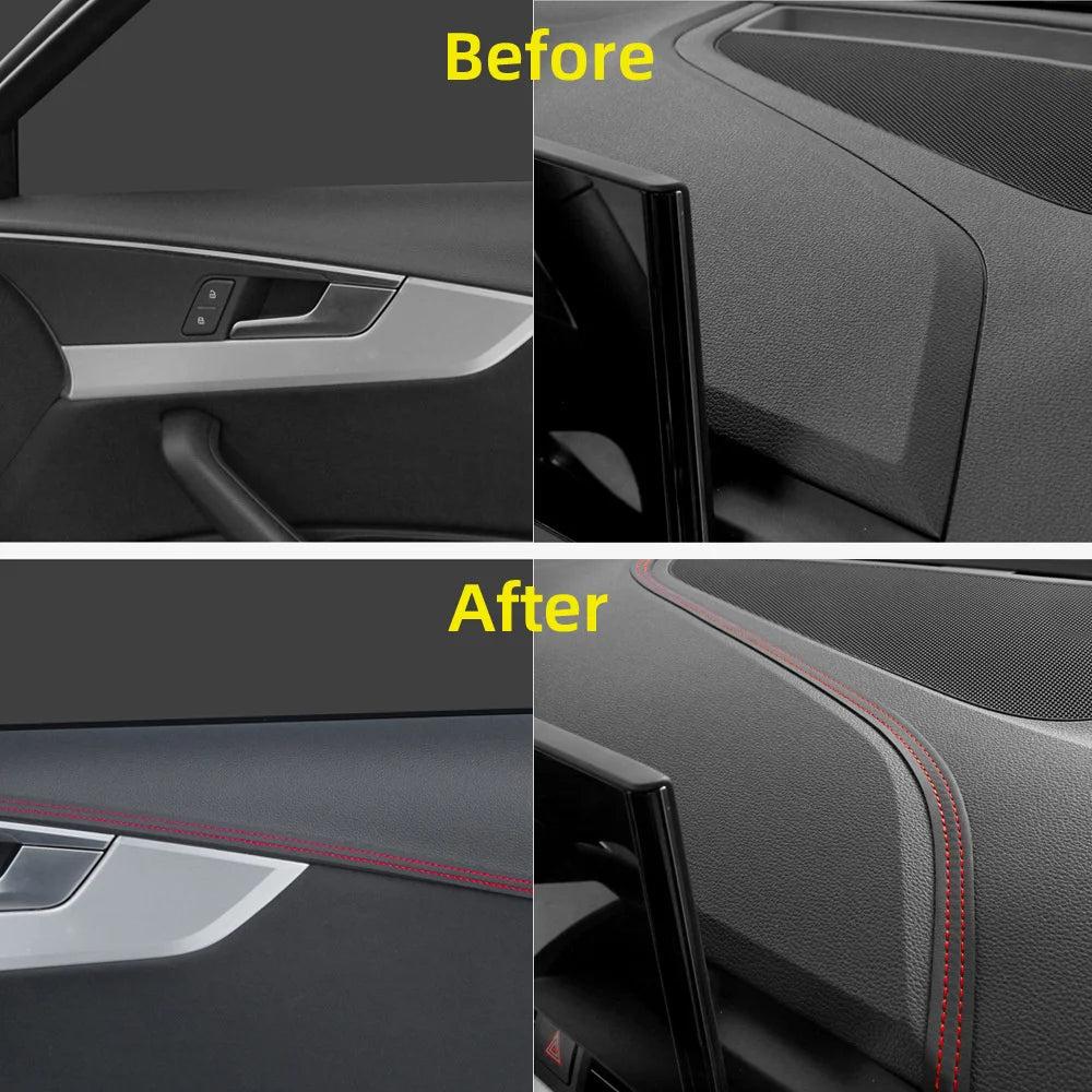 Universal PU Leather Car Interior Braid Trim Strip by HitMyNeed