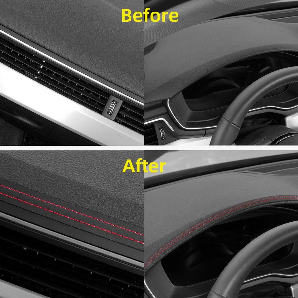 Universal PU Leather Car Interior Braid Trim Strip by HitMyNeed