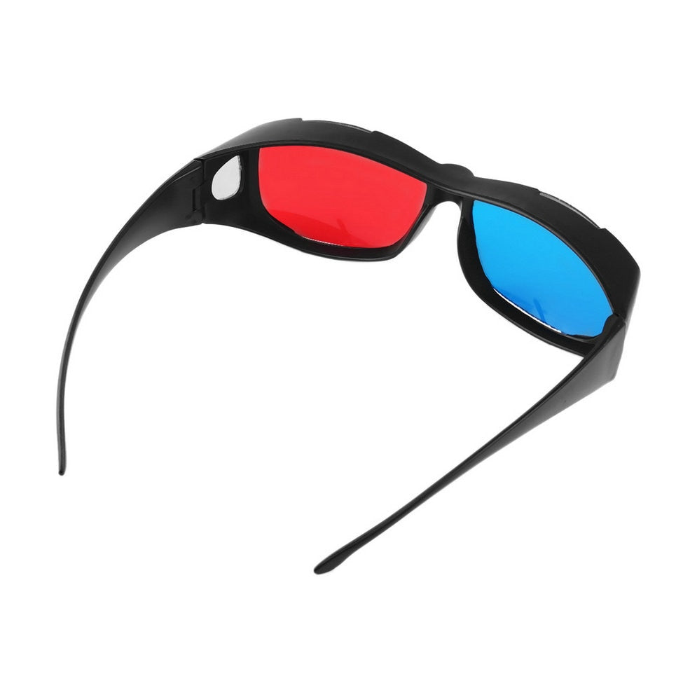 Universal Red Cyan 3D Glasses for Movies & Games by HitMyNeed