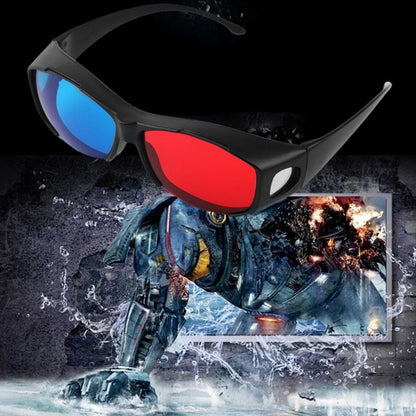 Universal Red Cyan 3D Glasses for Movies & Games by HitMyNeed