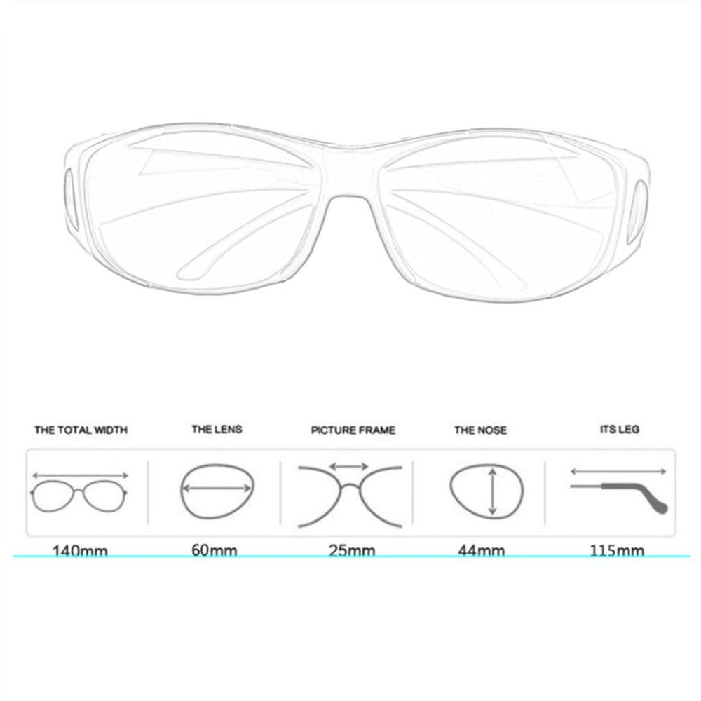 Universal Red Cyan 3D Glasses for Movies & Games by HitMyNeed