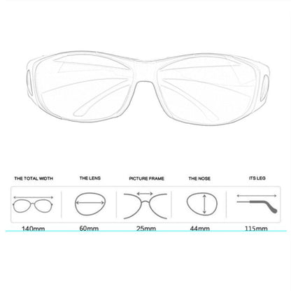 Universal Red Cyan 3D Glasses for Movies & Games by HitMyNeed