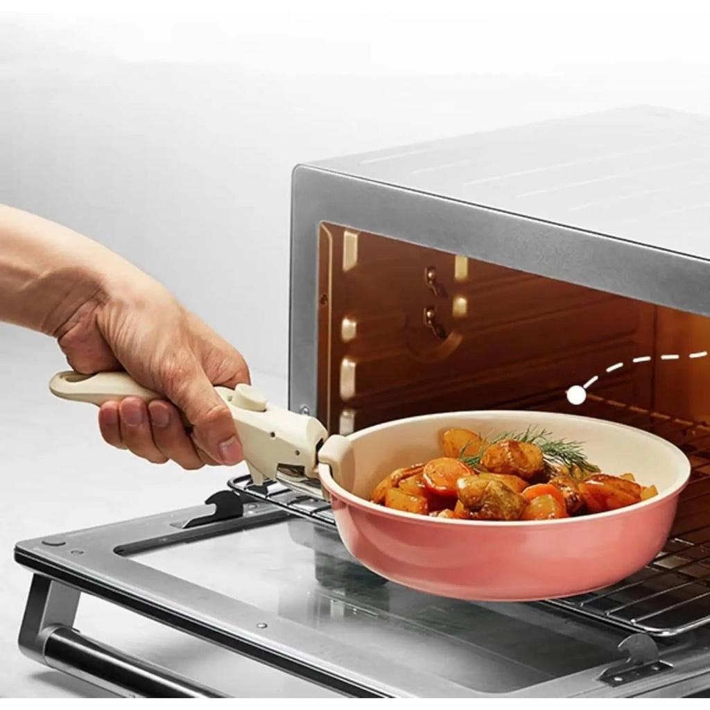 Universal Removable Cookware Handle for Pots & Pans by HitMyNeed