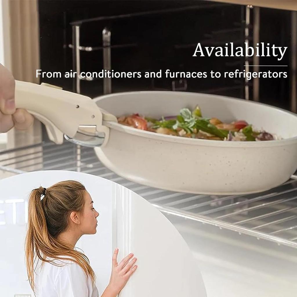 Universal Removable Cookware Handle for Pots & Pans by HitMyNeed