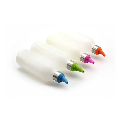 Universal Reusable Squeeze Bottle with Nozzle 450ml by HitMyNeed