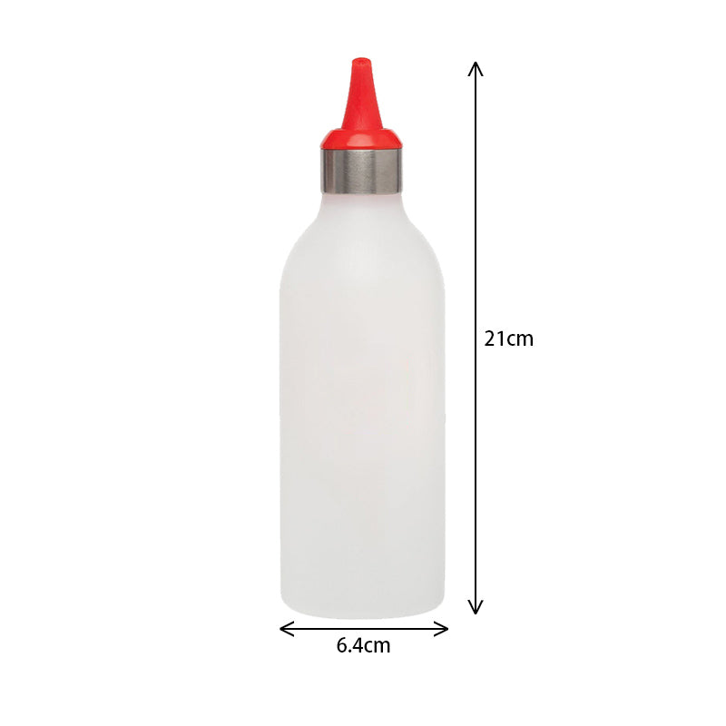 Universal Reusable Squeeze Bottle with Nozzle 450ml by HitMyNeed