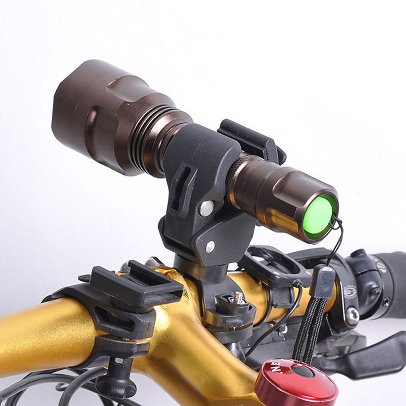 Universal Rotatable Bike Flashlight Mount Holder by HitMyNeed