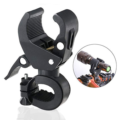 Universal Rotatable Bike Flashlight Mount Holder by HitMyNeed