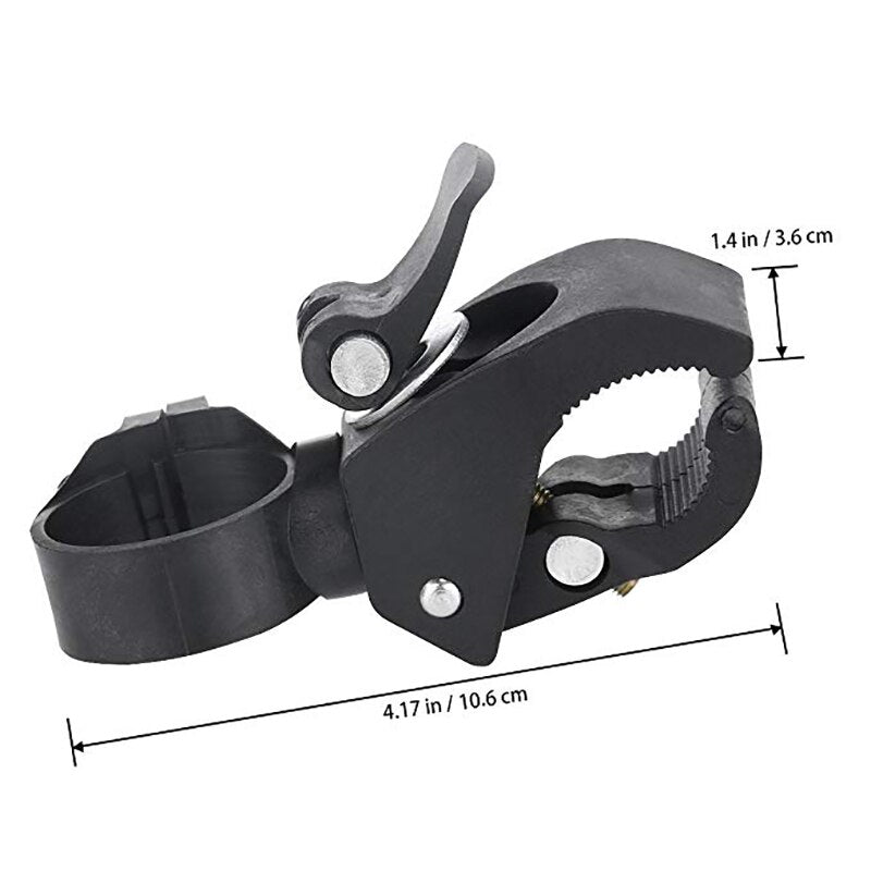 Universal Rotatable Bike Flashlight Mount Holder by HitMyNeed