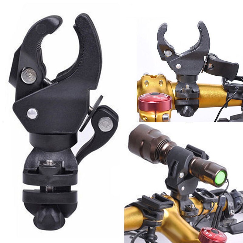Universal Rotatable Bike Flashlight Mount Holder by HitMyNeed