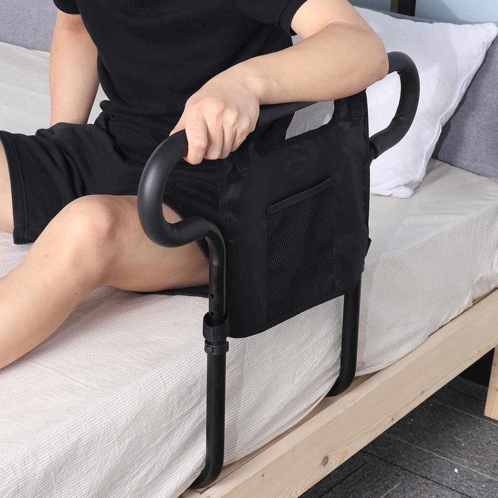Universal Senior Bed Rail with Storage Pouch by HitMyNeed