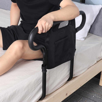 Universal Senior Bed Rail with Storage Pouch by HitMyNeed