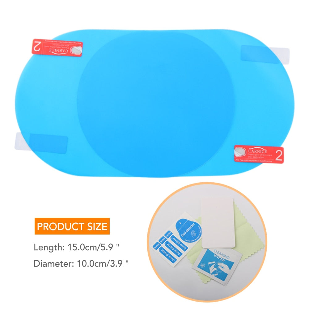 Universal Side Mirror Waterproof Films (2-Pack) by HitMyNeed