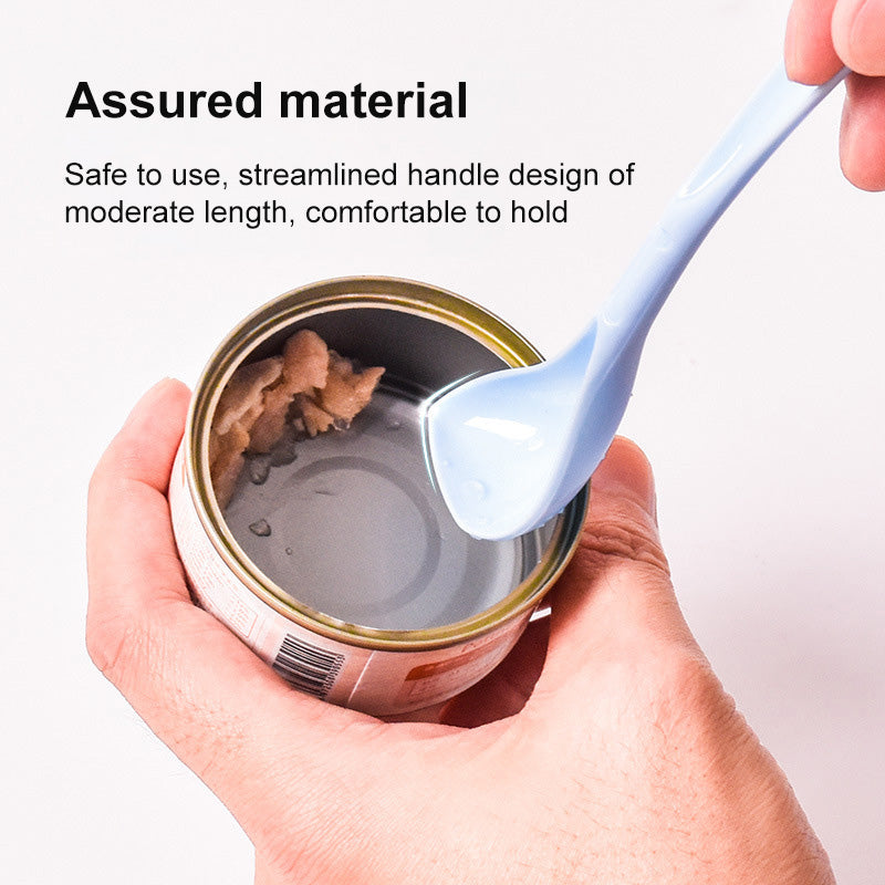 Universal Silicone Cat Food Can Lid with Spoon by HitMyNeed