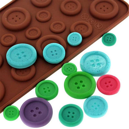 Universal Silicone Chocolate Button Mold by HitMyNeed
