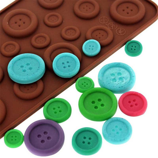 Universal Silicone Chocolate Button Mold by HitMyNeed