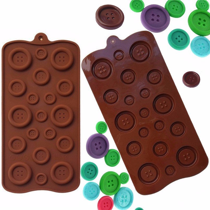Universal Silicone Chocolate Button Mold by HitMyNeed