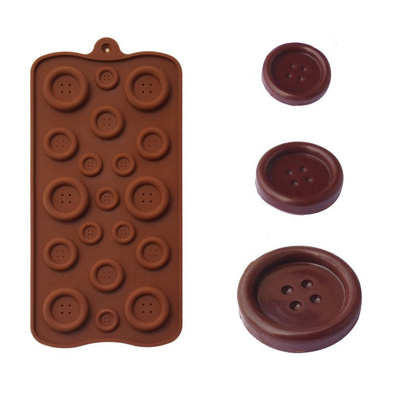 Universal Silicone Chocolate Button Mold by HitMyNeed