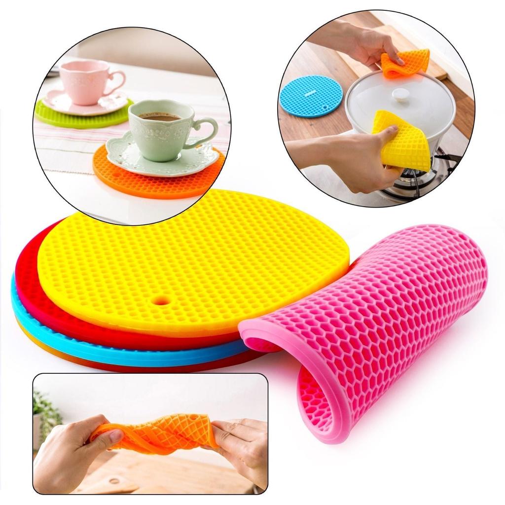 Universal Silicone Non-Slip Heat Resistant Mat by HitMyNeed