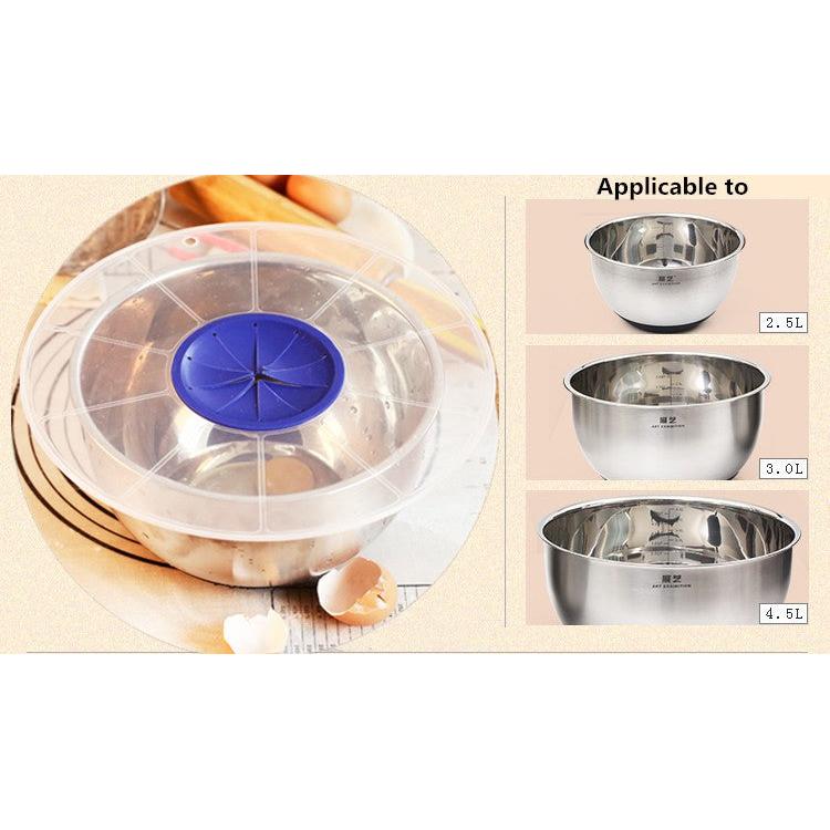 Universal Silicone Splash Guard for Mixing Bowls by HitMyNeed