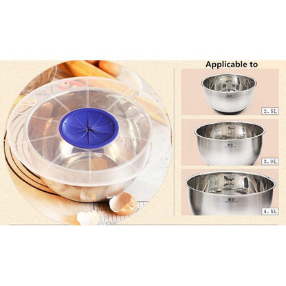 Universal Silicone Splash Guard for Mixing Bowls by HitMyNeed