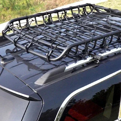 Universal Steel Roof Rack Cargo Basket for SUVs & Cars 120x100cm by HitMyNeed