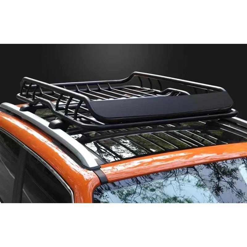 Universal Steel Roof Rack Cargo Basket for SUVs & Cars by HitMyNeed