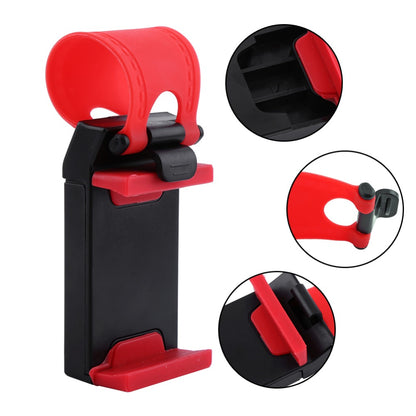 Universal Steering Wheel Phone Holder Clip Mount by HitMyNeed