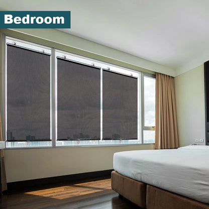 Universal Suction Cup Blackout Roller Blind by HitMyNeed