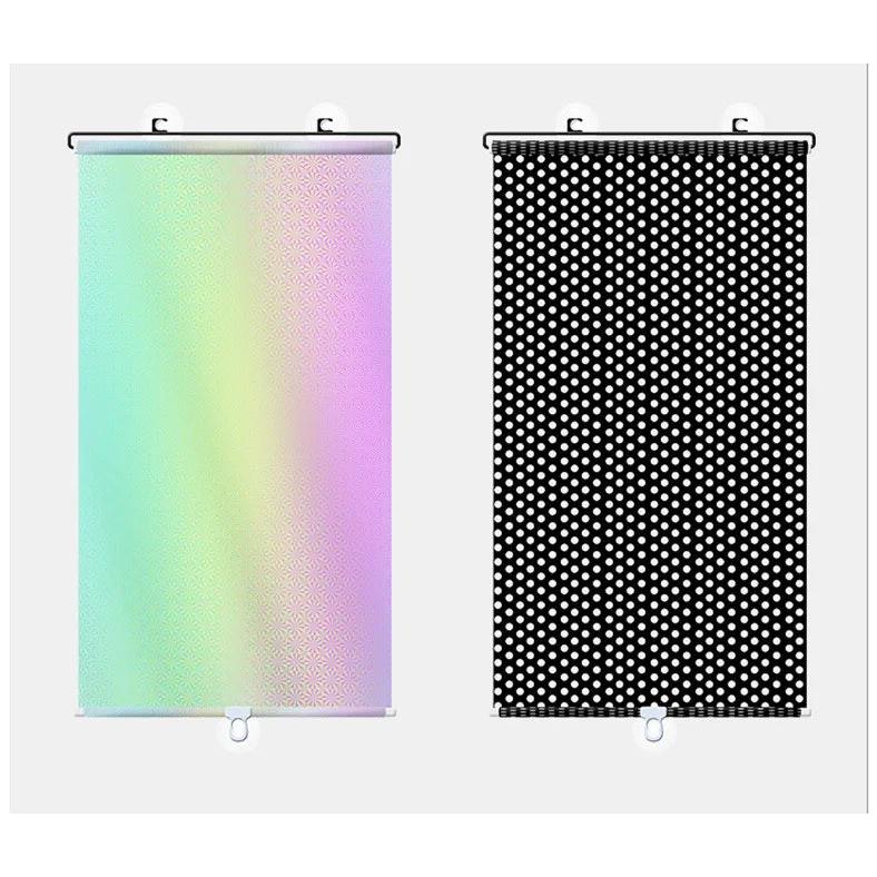 Universal Suction Cup Blackout Roller Blind Black 40cm x 60cm by HitMyNeed