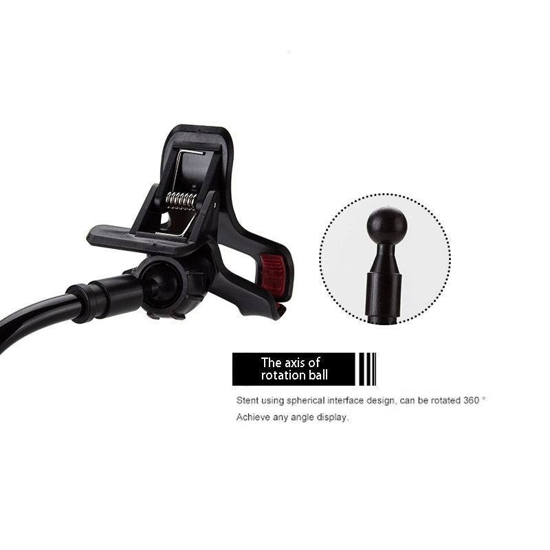 Universal Suction Phone Holder with Flexible Gooseneck by HitMyNeed